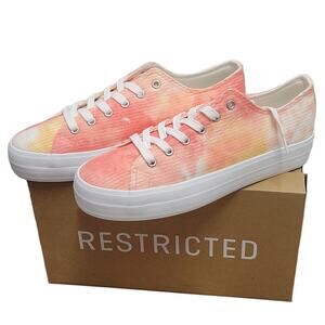 Restricted Womens Corduroy Velma Sneakers Pink Multi Women's Size 9 (NWT)